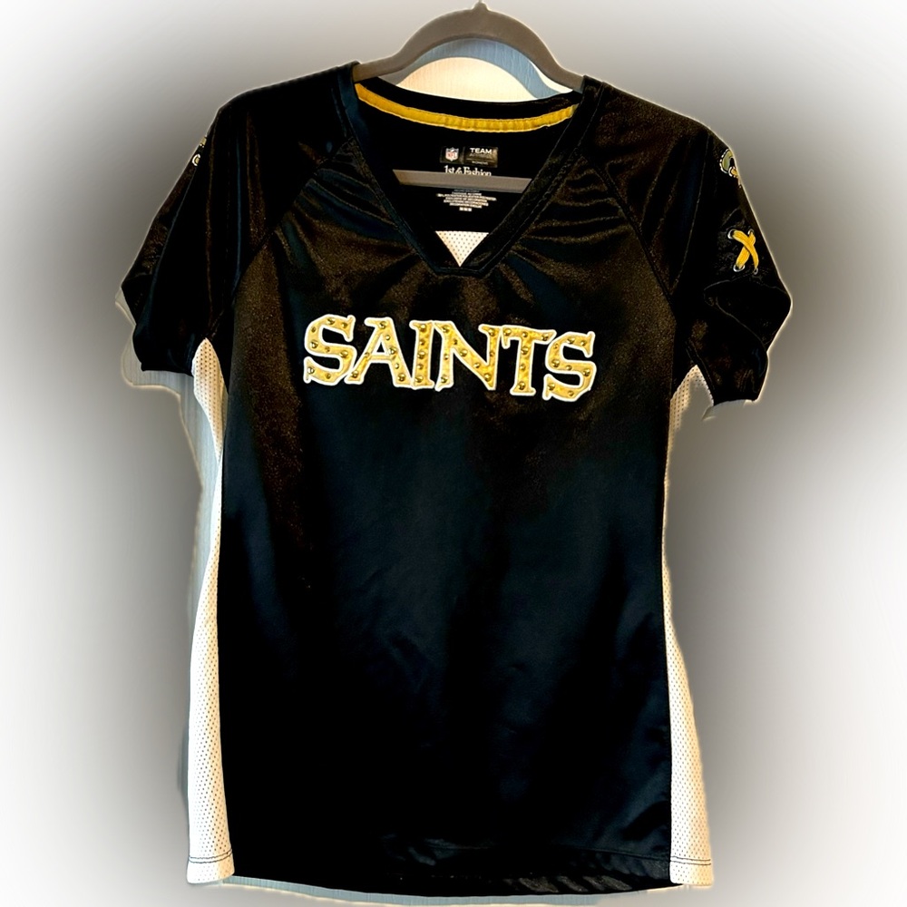 ⚜️New Orleans Saints Women’s Bedazzled Fan Fair Wear!🏈 This Piece is So GLAM!🥰
